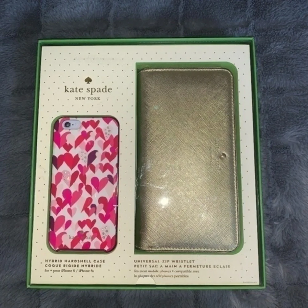 kate spade Wallet - Wristlet Set - With IPhone Case